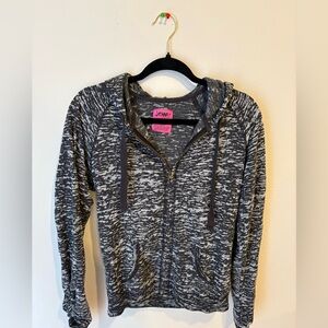 Jenni by Jennifer Moore zip hoodie sz L